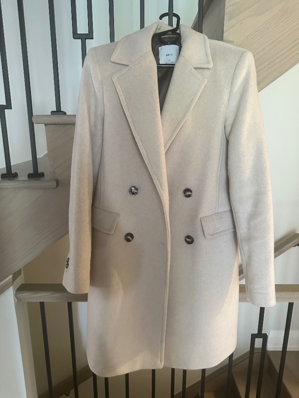 Mango coat camel colour